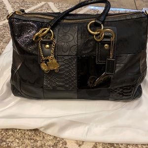 RARE! Coach Patchwork Satchel